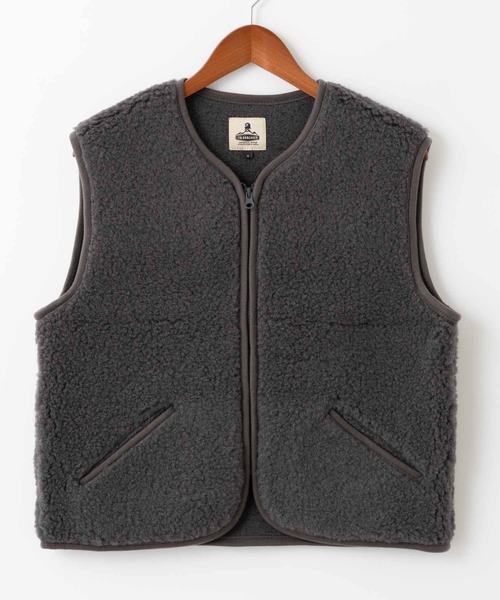 ABBEY MARKET(アビーマーケット)の「COLD BREAKER SHORT LENGTH VEST POS コールドブレイカー ショート丈ベスト(ベスト・レディース・チャコールグレー/ブラウン/シルバーグレー/ライトベージュ/ブラック・SMALL)」の16枚目の写真