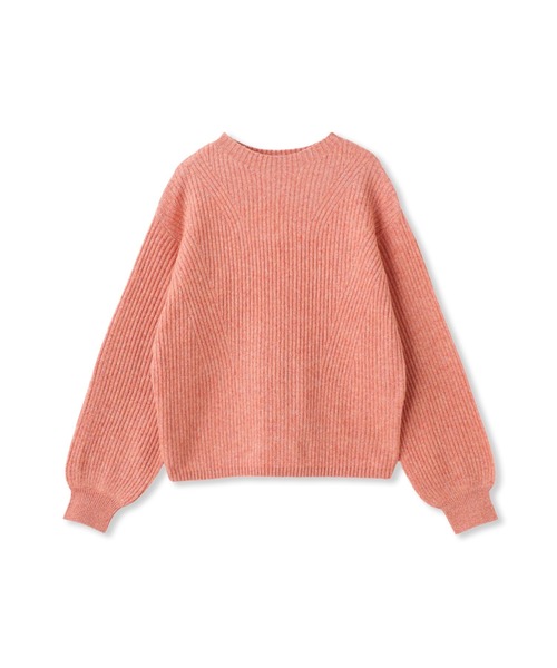 Droite lautreamont（ドロワットロートレアモン）の「【WEB限定カラーあり】ラメボトルネックプルオーバー≪手洗い可能≫（ニット/セーター・レディース・ネイビー/ライトグレー/オレンジ/ブルー・M）」の12枚目の写真