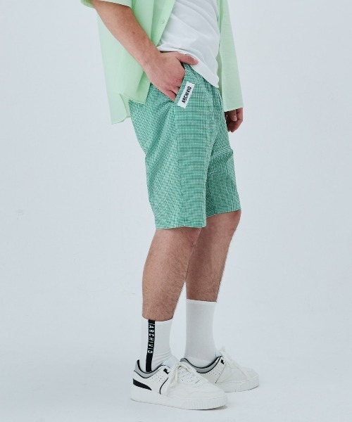 archivio(アルチビオ)の「<MENS>ギンガム冷感ショートパンツ(その他パンツ・メンズ・ブラック/グリーン/ネイビー・LL/L/M)」の17枚目の写真