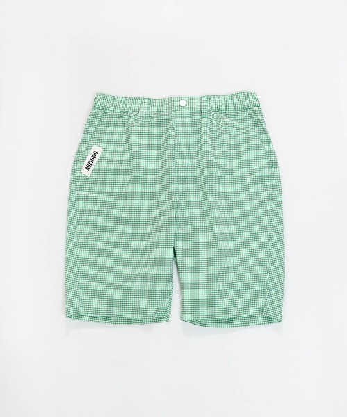 archivio(アルチビオ)の「<MENS>ギンガム冷感ショートパンツ(その他パンツ・メンズ・ブラック/グリーン/ネイビー・LL/L/M)」の6枚目の写真