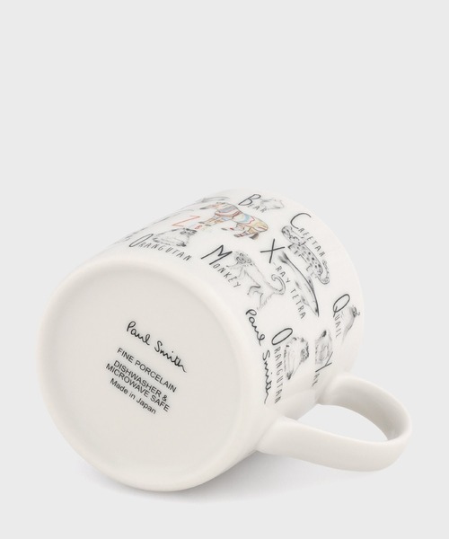 Paul Smith（ポールスミス）の「オリジナルプリント マグカップ【160980 60】（グラス/マグカップ/タンブラー・メンズ・ホワイト/ブラック・FREE）」の6枚目の写真