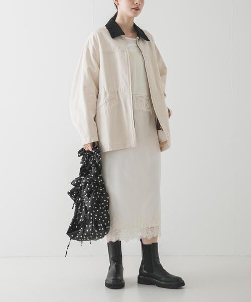 URBAN RESEARCH（アーバンリサーチ）の「ドロストカバーオール（カバーオール・レディース・ピンク/ネイビー/ナチュラル・FREE）」の9枚目の写真