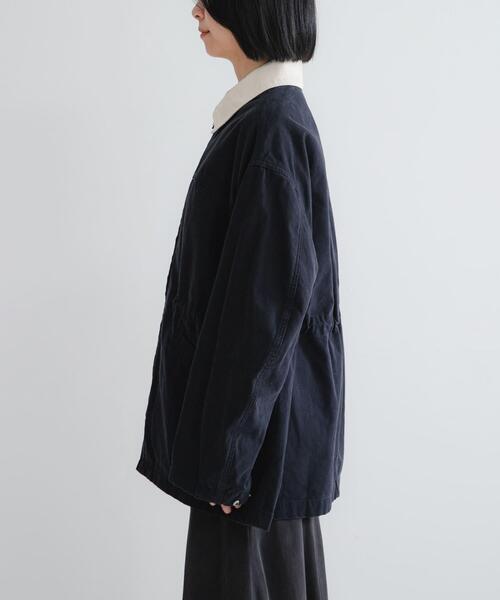 URBAN RESEARCH（アーバンリサーチ）の「ドロストカバーオール（カバーオール・レディース・ピンク/ネイビー/ナチュラル・FREE）」の16枚目の写真