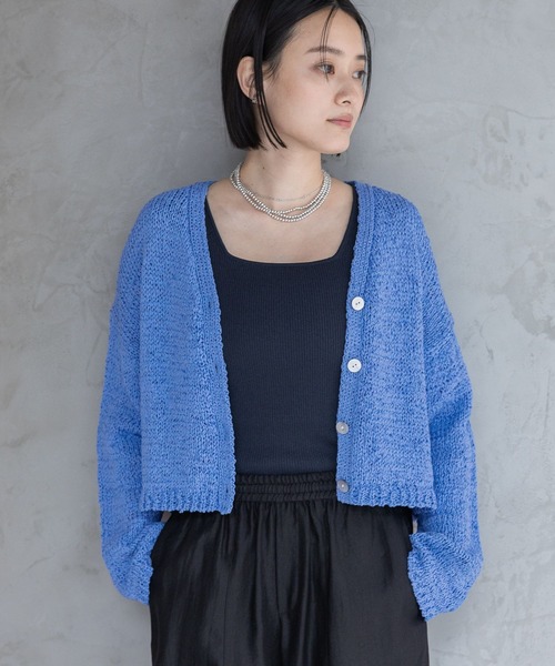 A part by（アパートバイ）の「スクエアリブタンク（タンクトップ・レディース・ホワイト系その他6/イエロー系その他/グリーン系その他/ネイビー・FREE）」の19枚目の写真