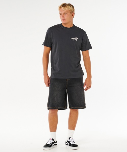 rip curl（リップカール）の「RIP CURL/リップカール メンズ 半袖 Tシャツ INNER VISIONS HACK TEE 0XVMTE（Tシャツ/カットソー・メンズ・スミクロ/ホワイト・L/M）」の11枚目の写真
