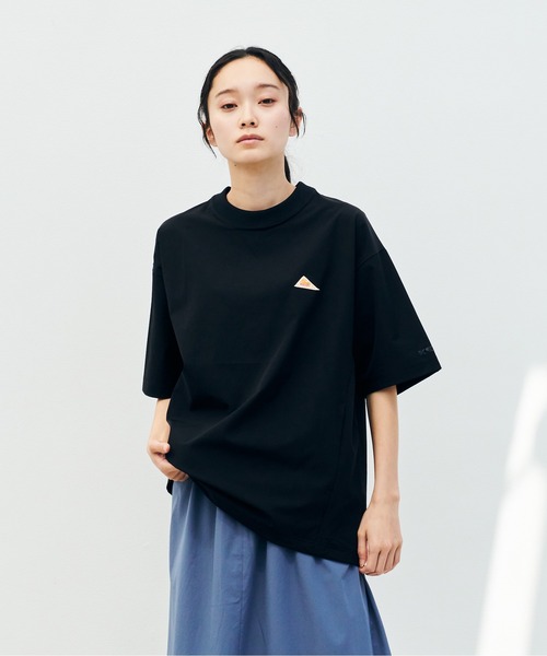 KELTY（ケルティ）の「KELTY/ケルティ ミニロゴ S/S ミニネーム USAコットン クルーネックTシャツ 2026年春夏（Tシャツ/カットソー・レディース・ホワイト/ブラック/ヘザーグレー/ネイビー・M/L/XL）」の2枚目の写真