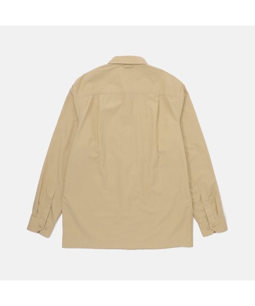 Timberland(ティンバーランド)の「ユーティリティ オーバーシャツ メンズ(シャツ/ブラウス・メンズ・ベージュ・LARGE/XX-LARGE/X-LARGE/SMALL/MEDIUM)」の2枚目の写真