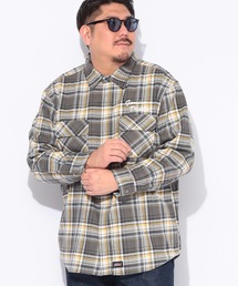 Dickies(�f�B�b�L�[�Y)��GENUINE DICKIES (�W�F�j���C���f�B�b�L�[�Y) �V���c ���� �����Y �傫���T�C�Y �`�F�b�N�� �h�J���S(�V���c/�u���E�X)