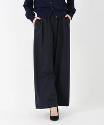 STRAWBERRY-FIELDS | ピンストライプトロ_ピンストライプイージーパンツ(その他パンツ)