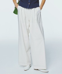 STRAWBERRY-FIELDS | ピンストライプトロ_ピンストライプイージーパンツ(その他パンツ)