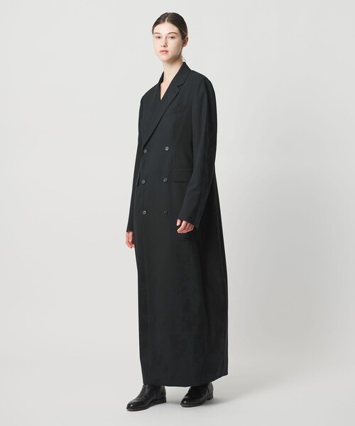 LOEFF（ロエフ）の「＜LOEFF＞ダブルブレスト ジャケットライク ドレス（ワンピース・レディース・ネイビー/ブラック・1/0）」の5枚目の写真