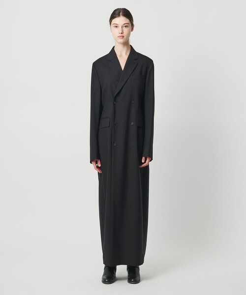 LOEFF（ロエフ）の「＜LOEFF＞ダブルブレスト ジャケットライク ドレス（ワンピース・レディース・ネイビー/ブラック・1/0）」の9枚目の写真