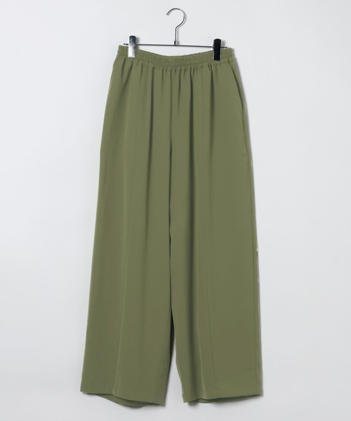 LEPSIM（レプシィム）の「マルチメリットワイドパンツ　630143（その他パンツ・レディース・ブラック/ネイビー/カーキブラウン/カーキ/ライトベージュ/チャコールグレー・FREE）」の6枚目の写真