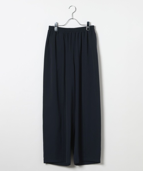 LEPSIM（レプシィム）の「マルチメリットワイドパンツ　630143（その他パンツ・レディース・ブラック/ネイビー/カーキブラウン/カーキ/ライトベージュ/チャコールグレー・FREE）」の10枚目の写真