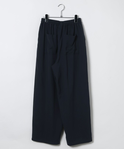 LEPSIM（レプシィム）の「マルチメリットワイドパンツ　630143（その他パンツ・レディース・ブラック/ネイビー/カーキブラウン/カーキ/ライトベージュ/チャコールグレー・FREE）」の11枚目の写真