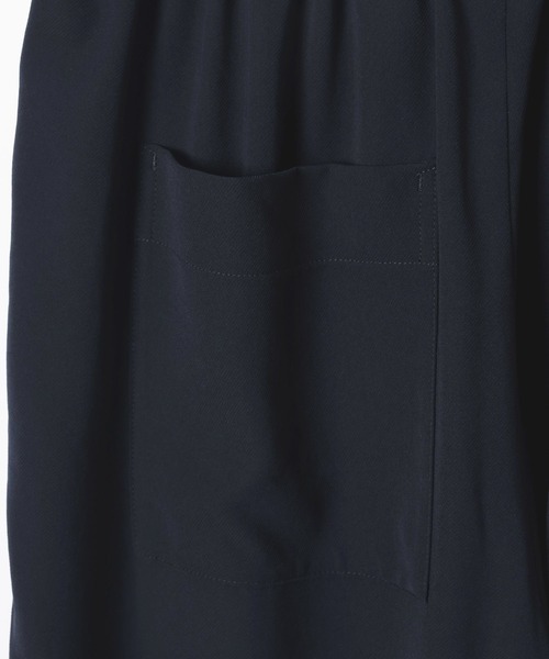 LEPSIM（レプシィム）の「マルチメリットワイドパンツ　630143（その他パンツ・レディース・ブラック/ネイビー/カーキブラウン/カーキ/ライトベージュ/チャコールグレー・FREE）」の16枚目の写真