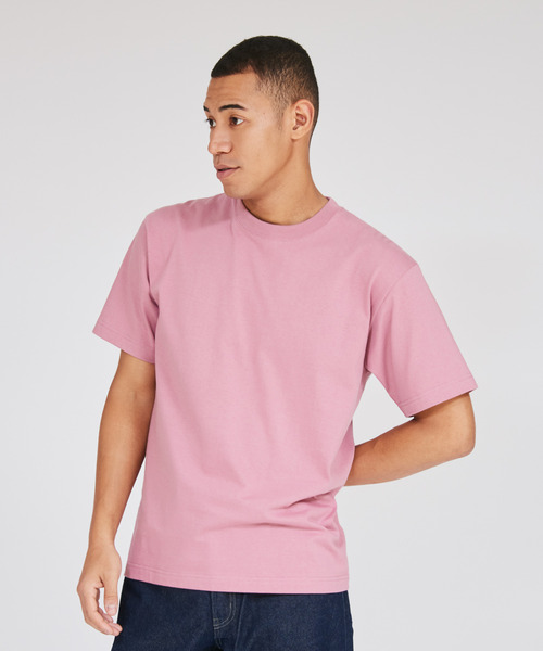 HANES（ヘインズ）の「【Hanes/ヘインズ】メンズ ビーフィー クルーネックTシャツ（Tシャツ/カットソー・メンズ・ダークグリーン/ヘザーグレー/ブラック/ネイビー/インディゴブルー/プラム/ダークグレー/ダークブラウン/ダークグリーン系/ホワイト・M/S/XS/XL/L）」の10枚目の写真