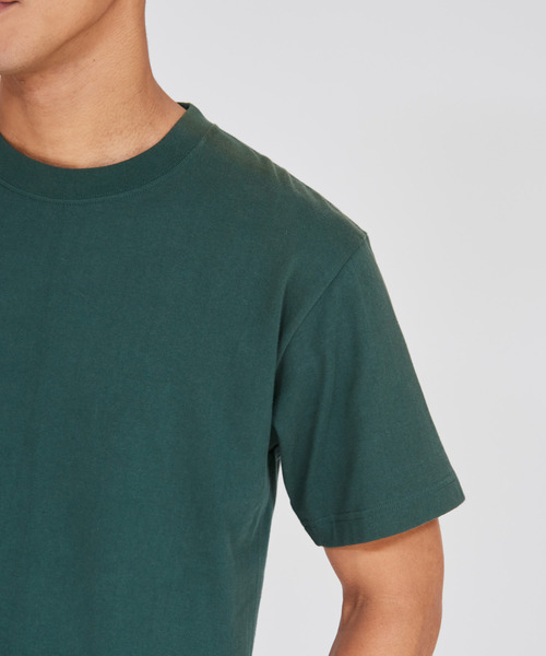 HANES（ヘインズ）の「【Hanes/ヘインズ】メンズ ビーフィー クルーネックTシャツ（Tシャツ/カットソー・メンズ・ダークグリーン/ヘザーグレー/ブラック/ネイビー/インディゴブルー/プラム/ダークグレー/ダークブラウン/ダークグリーン系/ホワイト・M/S/XS/XL/L）」の16枚目の写真