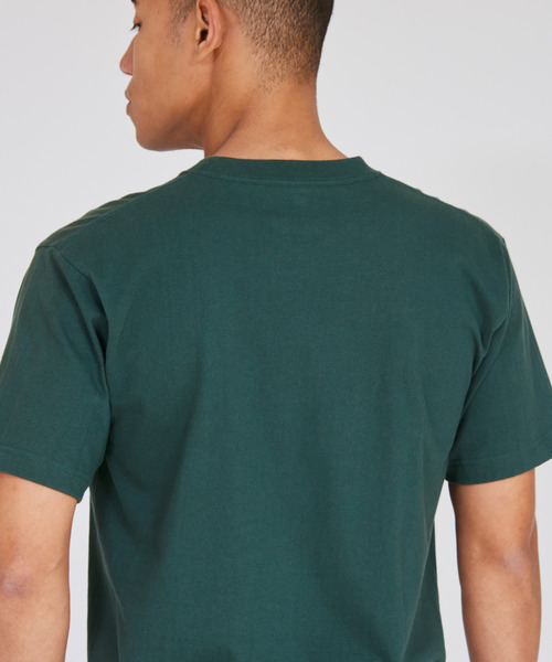 HANES（ヘインズ）の「【Hanes/ヘインズ】メンズ ビーフィー クルーネックTシャツ（Tシャツ/カットソー・メンズ・ダークグリーン/ヘザーグレー/ブラック/ネイビー/インディゴブルー/プラム/ダークグレー/ダークブラウン/ダークグリーン系/ホワイト・M/S/XS/XL/L）」の18枚目の写真