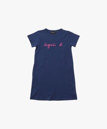 agnes b.（アニエスベー）の「キッズ ロゴ コットン 半袖 ワンピース "Pirate"（ワンピース）」