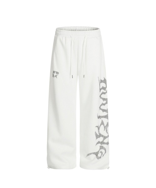 mushwear(マッシュウェア)の「グラフィックラインストーンスウェットパンツ(スウェットパンツ・メンズ・ホワイト/ブラック・LARGE/MEDIUM/SMALL/X-LARGE)」の15枚目の写真
