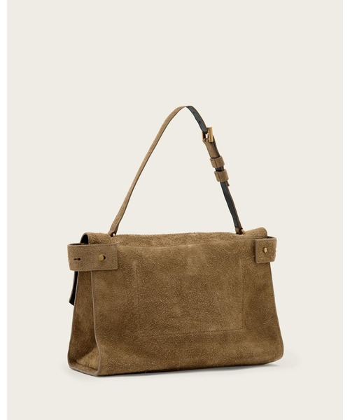 ALLSAINTS(オールセインツ)の「URSA SUEDE SATCHEL BAG | URSA スエード サッチェル バッグ(ショルダーバッグ・レディース・ブラウン系その他・ONE SIZE)」の6枚目の写真