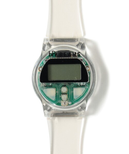 bpr BEAMS(ビーピーアール ビームス )の「【50周年特別企画】"BEAMS TALKING SERIES" TALKING WATCH English(デジタル腕時計・レディース・その他/オレンジ・ONE SIZE)」の11枚目の写真