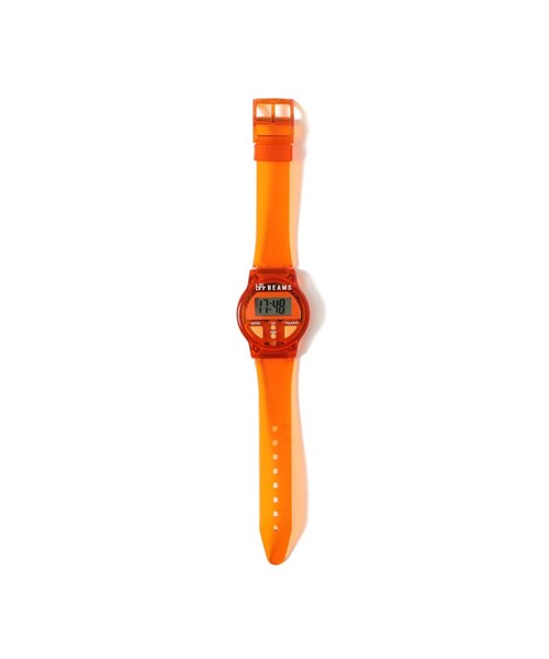 bpr BEAMS(ビーピーアール ビームス )の「【50周年特別企画】"BEAMS TALKING SERIES" TALKING WATCH English(デジタル腕時計・レディース・その他/オレンジ・ONE SIZE)」の17枚目の写真
