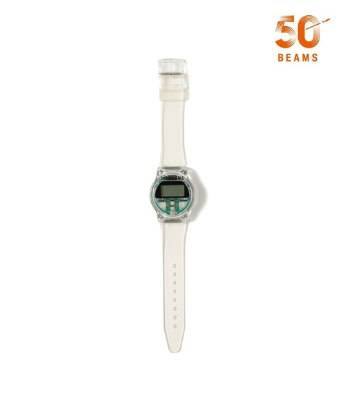 bpr BEAMS(ビーピーアール ビームス )の「【50周年特別企画】"BEAMS TALKING SERIES" TALKING WATCH English(デジタル腕時計・レディース・その他/オレンジ・ONE SIZE)」の15枚目の写真