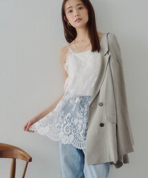 DISCOAT | 【Noka】ヴィンテージレースキャミチュニック(キャミソール)