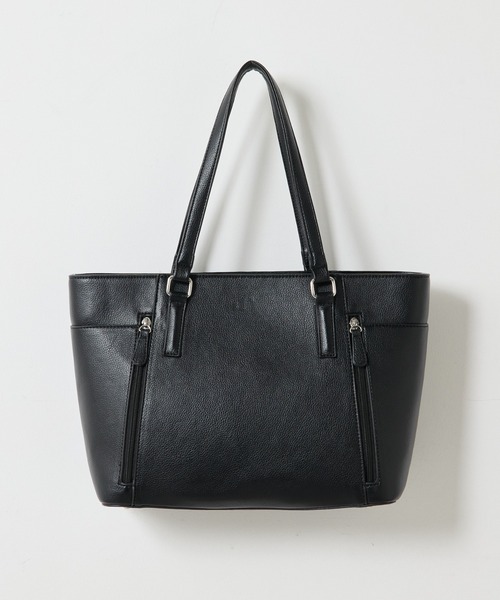 COLONY 2139（コロニートゥーワンスリーナイン）の「シュリンクA4トートバッグ（トートバッグ・レディース・ブラウン/ブラック・FREE）」の4枚目の写真