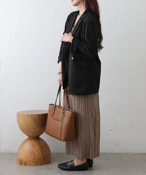 COLONY 2139（コロニートゥーワンスリーナイン）の「シュリンクA4トートバッグ（トートバッグ・レディース・ブラウン/ブラック・FREE）」の15枚目の写真