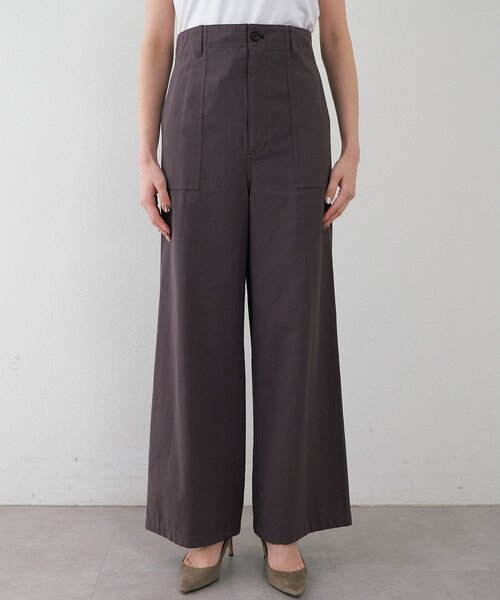 Whim Gazette（ウィムガゼット）の「【GEMINI】製品染めパンツ（その他パンツ・レディース・ピンク/ブラウン・FREE）」の22枚目の写真