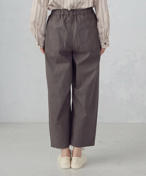 ONIGIRI（オニギリ）の「コットンヴィンテージストレッチ カービーパンツ（その他パンツ・レディース・ブラウン/カーキ・FREE）」の4枚目の写真