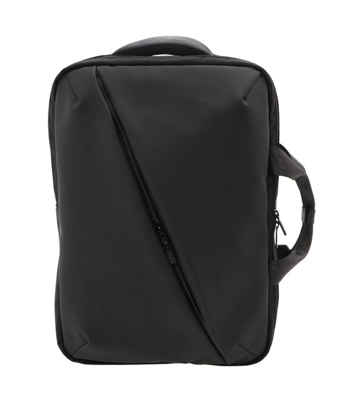 Manhattan Portage BLACK LABEL(マンハッタンポーテージ ブラックレーベル)の「LAGUARDIA BRIEFCASE VEG LEATHER(ビジネスバッグ・メンズ・ブラック・MEDIUM)」の2枚目の写真
