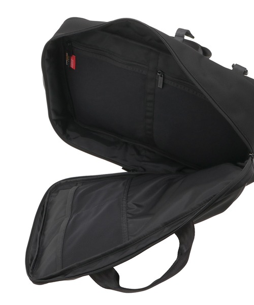 Manhattan Portage BLACK LABEL(マンハッタンポーテージ ブラックレーベル)の「LAGUARDIA BRIEFCASE VEG LEATHER(ビジネスバッグ・メンズ・ブラック・MEDIUM)」の6枚目の写真