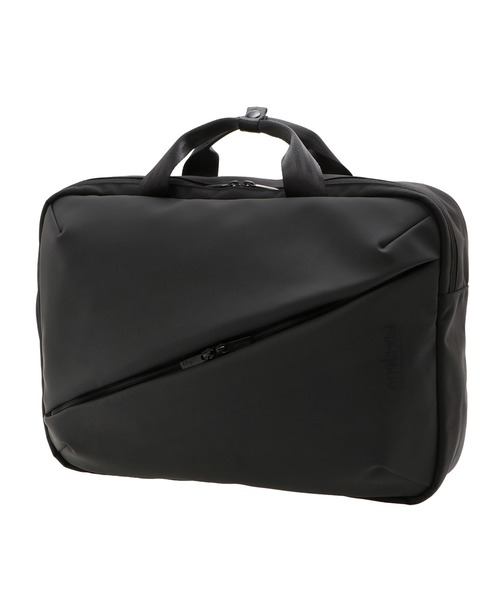 Manhattan Portage BLACK LABEL(マンハッタンポーテージ ブラックレーベル)の「LAGUARDIA BRIEFCASE VEG LEATHER(ビジネスバッグ・メンズ・ブラック・MEDIUM)」の10枚目の写真