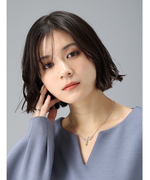 Edit Sheen(エディットシーン)の「ジオメトリモチーフネックレス(ネックレス・レディース・シルバー/ゴールド・FREE)」の3枚目の写真