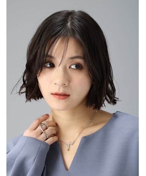 Edit Sheen(エディットシーン)の「ジオメトリモチーフネックレス(ネックレス・レディース・シルバー/ゴールド・FREE)」の4枚目の写真