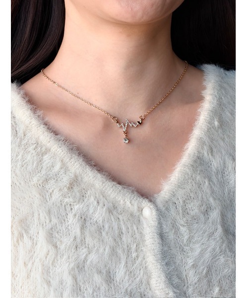 Edit Sheen(エディットシーン)の「ジオメトリモチーフネックレス(ネックレス・レディース・シルバー/ゴールド・FREE)」の6枚目の写真