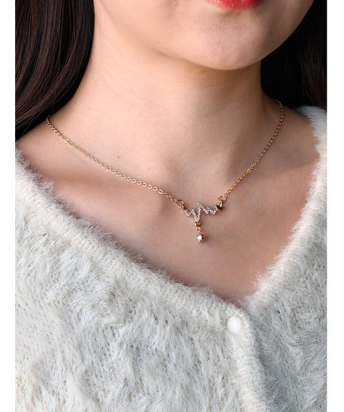 Edit Sheen(エディットシーン)の「ジオメトリモチーフネックレス(ネックレス・レディース・シルバー/ゴールド・FREE)」の9枚目の写真