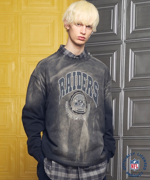 MAISON SPECIAL(メゾンスペシャル)の「《UNISEX》「RAIDERS」Prime-Over long Sleeved T-shirt/「レイダース」プライムオーバーロングスリーブTシャツ【MAISON SPECIAL/メゾンスペシャル】(Tシャツ/カットソー・メンズ・その他1/その他2・0/1/2)」の1枚目の写真