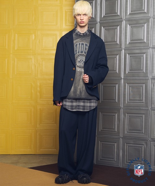 MAISON SPECIAL(メゾンスペシャル)の「《UNISEX》「RAIDERS」Prime-Over long Sleeved T-shirt/「レイダース」プライムオーバーロングスリーブTシャツ【MAISON SPECIAL/メゾンスペシャル】(Tシャツ/カットソー・メンズ・その他1/その他2・0/1/2)」の3枚目の写真