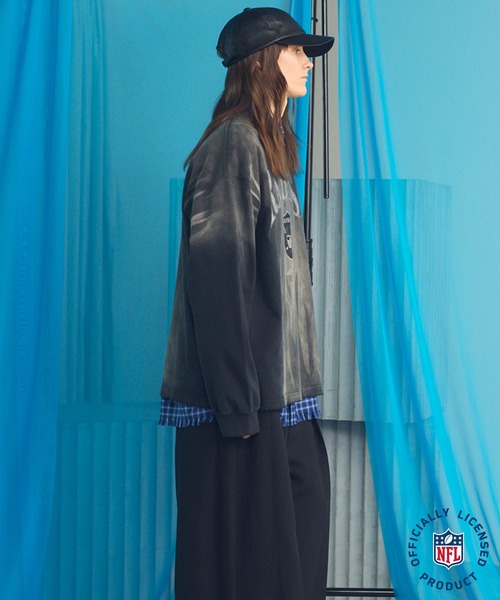 MAISON SPECIAL(メゾンスペシャル)の「《UNISEX》「RAIDERS」Prime-Over long Sleeved T-shirt/「レイダース」プライムオーバーロングスリーブTシャツ【MAISON SPECIAL/メゾンスペシャル】(Tシャツ/カットソー・メンズ・その他1/その他2・0/1/2)」の10枚目の写真