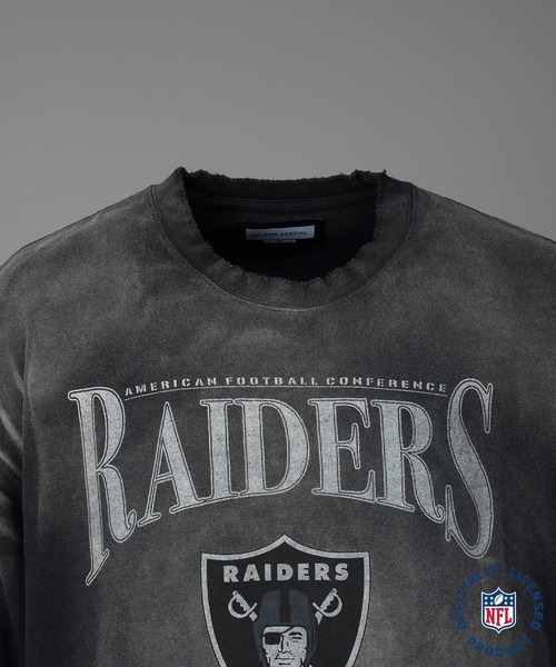 MAISON SPECIAL(メゾンスペシャル)の「《UNISEX》「RAIDERS」Prime-Over long Sleeved T-shirt/「レイダース」プライムオーバーロングスリーブTシャツ【MAISON SPECIAL/メゾンスペシャル】(Tシャツ/カットソー・メンズ・その他1/その他2・0/1/2)」の18枚目の写真