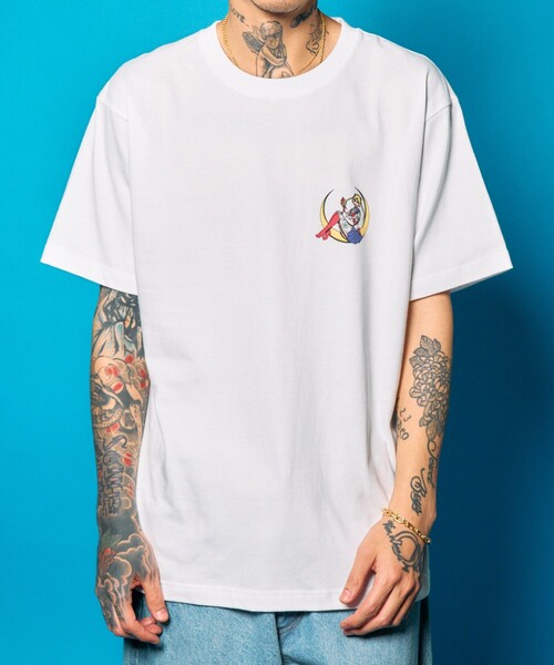 Subciety(サブサエティ)の「Moon light tee(Tシャツ/カットソー・メンズ・ブラック/ネイビー/ホワイト・SMALL/MEDIUM/LARGE/X-LARGE/XX-LARGE)」の20枚目の写真