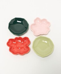 marimekko（マリメッコ）の「＜marimekko＞Unikko＆Kivet スモールプレート/4P（食器）」