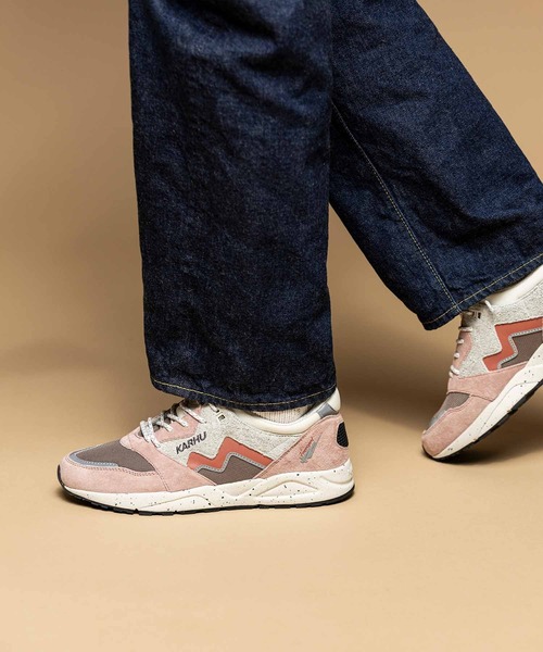 KARHU（カルフ）の「KARHU / “ARIA 95” スニーカー（スニーカー・レディース・ピンク系/レッド系/ライトブルー・7/6/8/5）」の5枚目の写真