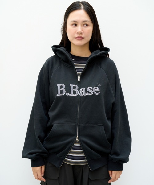 B.Base Assort Double-Zip Hoodie / B.Base アソートダブルジップ