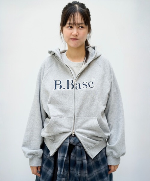 パーカー（グレー/灰色系・刺繍）ファッション通販 - ZOZOTOWN
